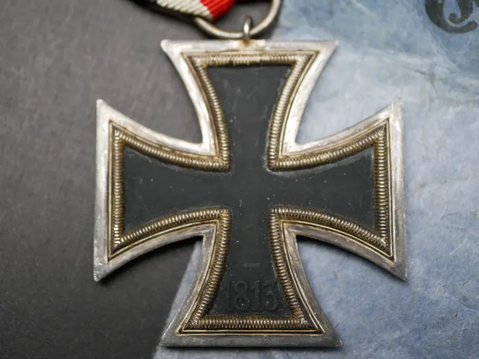 EK2 Eisernes Kreuz 2. Klasse 1939 am Band + Tüte