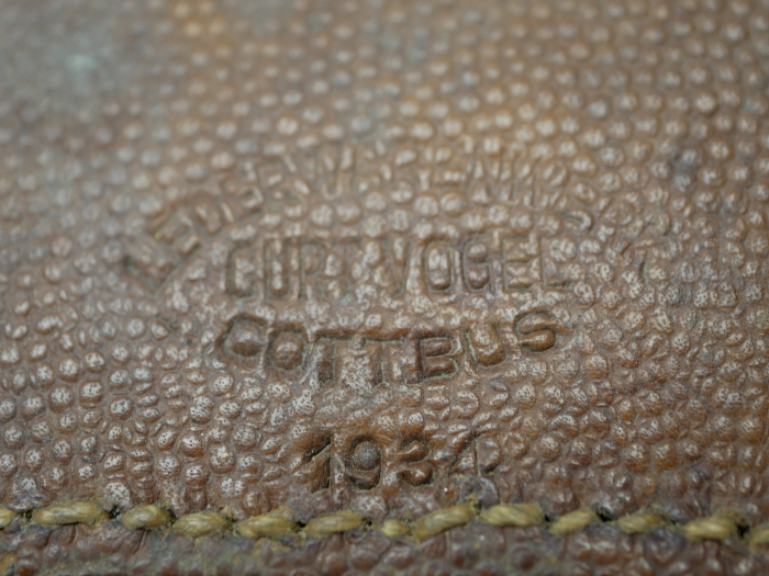 Munitionstasche für K98 mit Hersteller Curt Vogel, Cottbus 1934