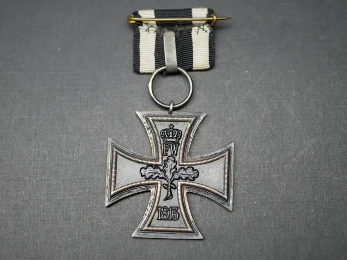 EK2 Eisernes Kreuz 2. Klasse 1914 an Einzelspange - K gestempelt - W. Kluge & Co.