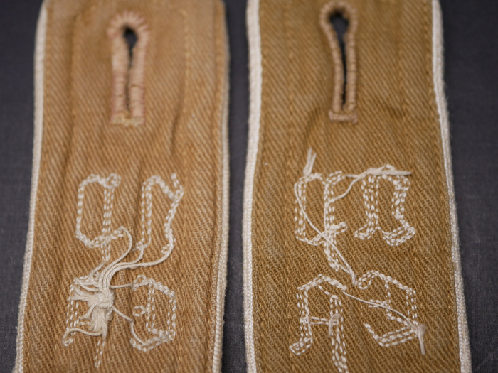 NPEA National Political Education Institution - Pair of sew-on shoulder boards