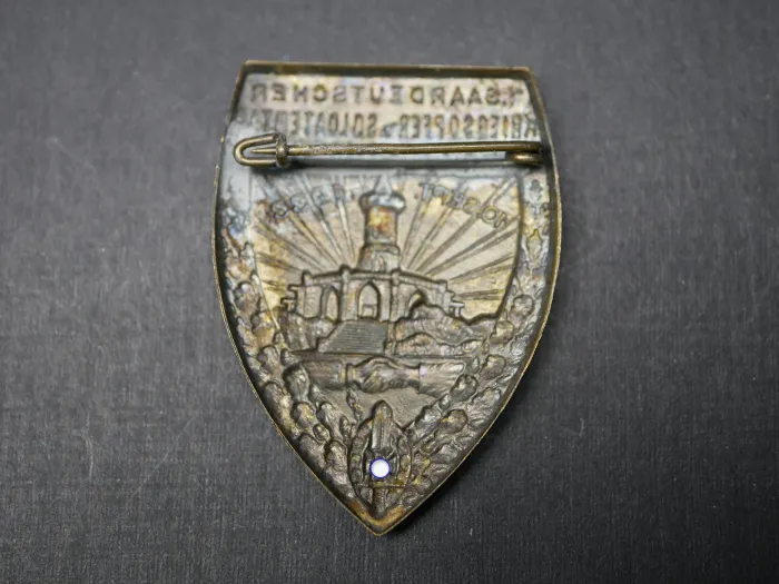 Badge - 1st Saarland War Victims and Soldiers' Day Zweibrücken 1933