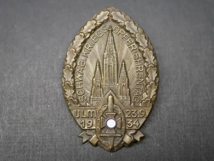 Badge - Swabian War Victims' Day of Honor Ulm 1934