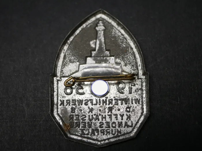 Abzeichen - WHW DRKB Kyffhäuser Landesverband Kurpfalz 1936