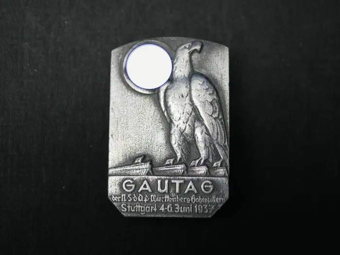 Abzeichen - Gautag der NSDAP Württemberg-Hohenzollern Stuttgart 1937