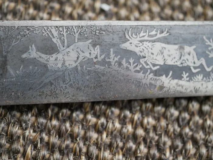 Hirschfänger für Forstbeamte / Förster mit Hersteller Eickhorn Solingen