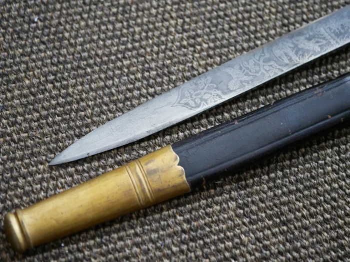 Hirschfänger für Forstbeamte / Förster mit Hersteller Eickhorn Solingen