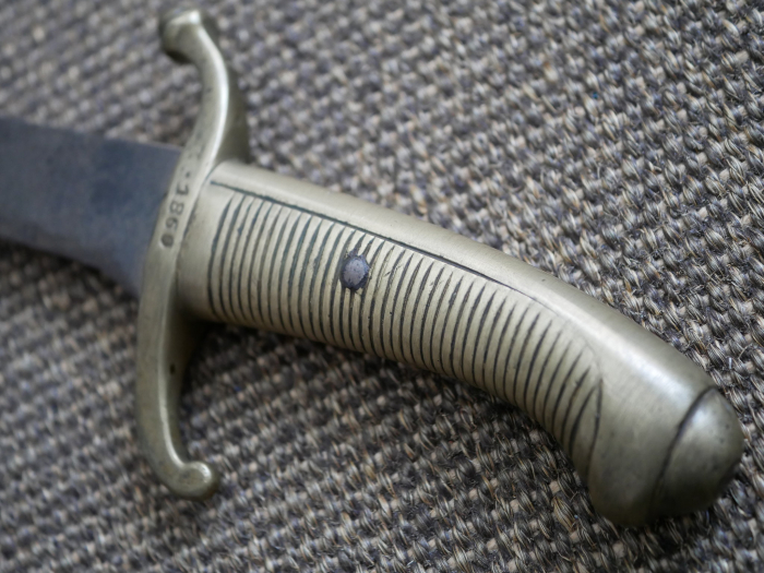 Lippe-Detmold M1849 bayonet of the Lippe Infantry