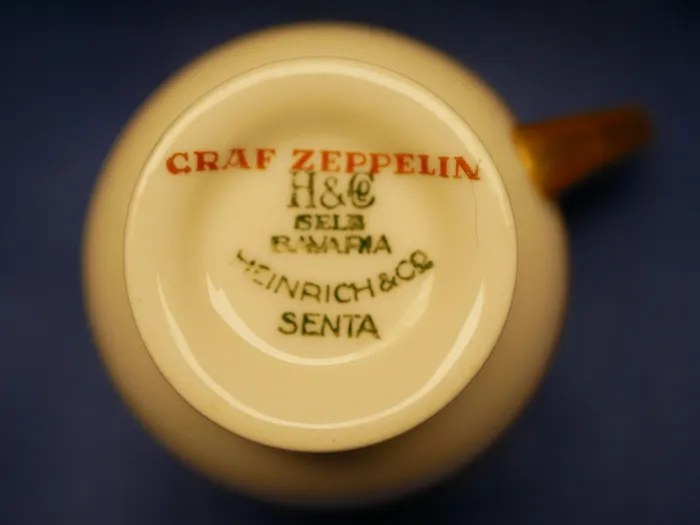 Mokkatasse Luftschiff LZ Graf Zeppelin von Heinrich & Co. Senta