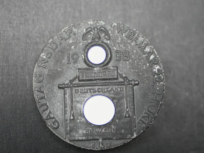 Abzeichen - Gautag NSDAP Weimar 1938
