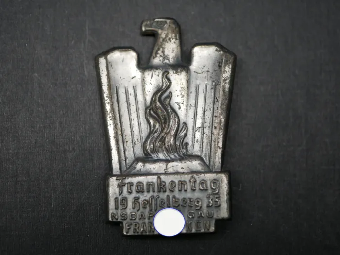 Abzeichen - Frankentag Hesselberg NSDAP Gau 1935