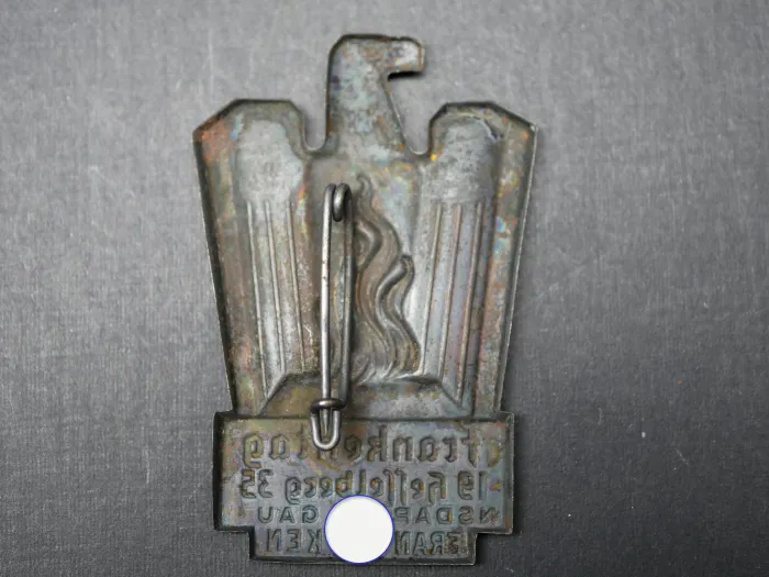 Abzeichen - Frankentag Hesselberg NSDAP Gau 1935