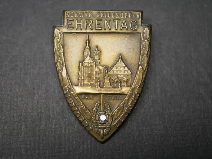 Badge - Swabian War Victims' Day of Honor Stuttgart 1933
