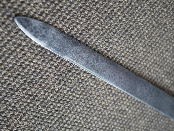 Hirschfänger mit verzierter Klinge um 1800/20