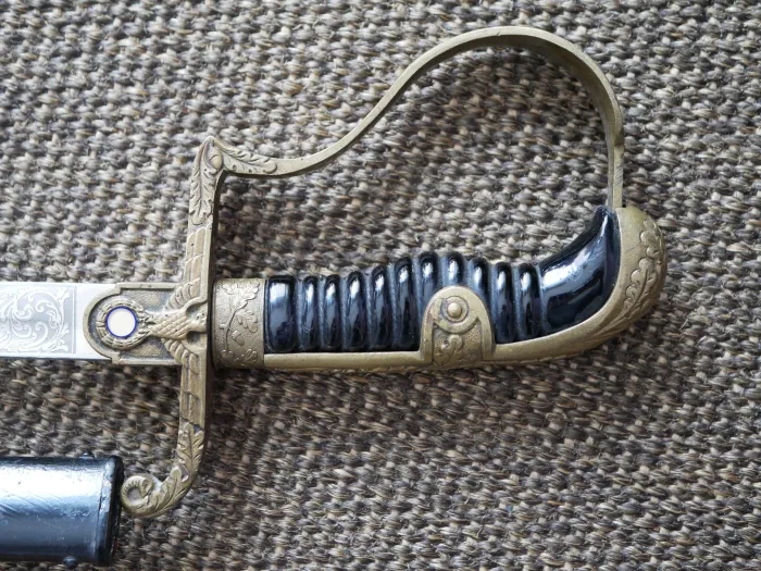Wehrmacht Säbel für Offiziere mit beidseitiger Klingenätzung "Kavallerie Regiment 3"