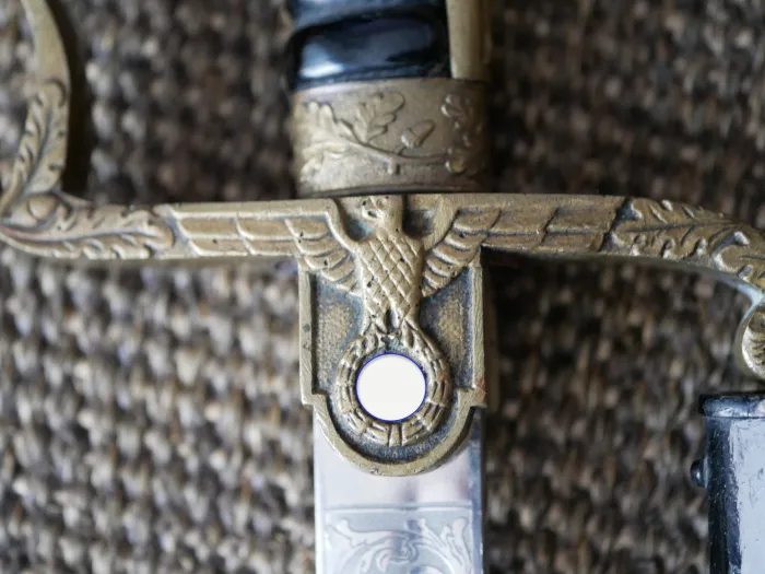 Wehrmacht Säbel für Offiziere mit beidseitiger Klingenätzung "Kavallerie Regiment 3"