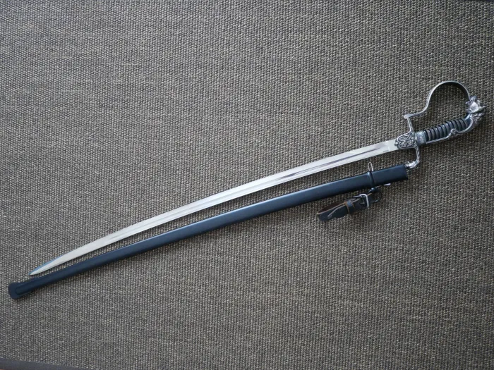 SS-Verfügungstruppe parade saber / lion-head saber, Model 113, by manufacturer Alcoso