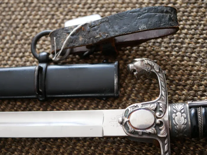 SS-Verfügungstruppe parade saber / lion-head saber, Model 113, by manufacturer Alcoso