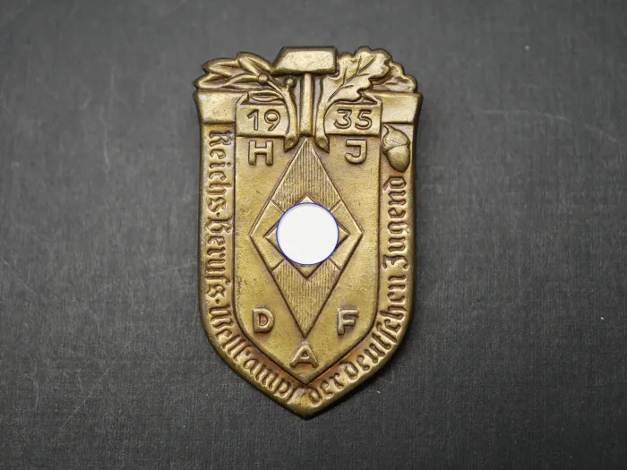 Badge – HJ / DAF Reich Vocational Competition of German Youth 1935