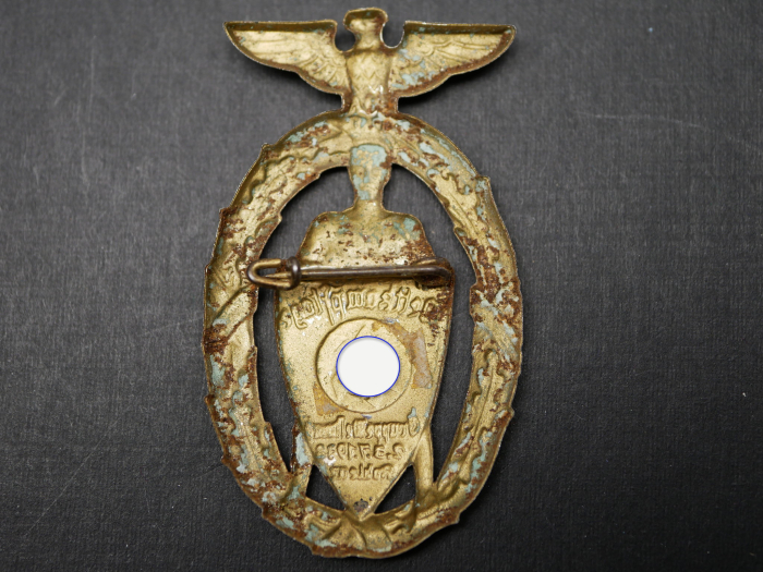 Badge – SA Group Westmark Competition Days 1938, Koblenz