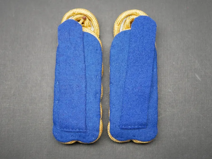 Paar Schulterklappen / Schulterstücke Generalmajor Transportpolizei für die Uniform der NVA DDR