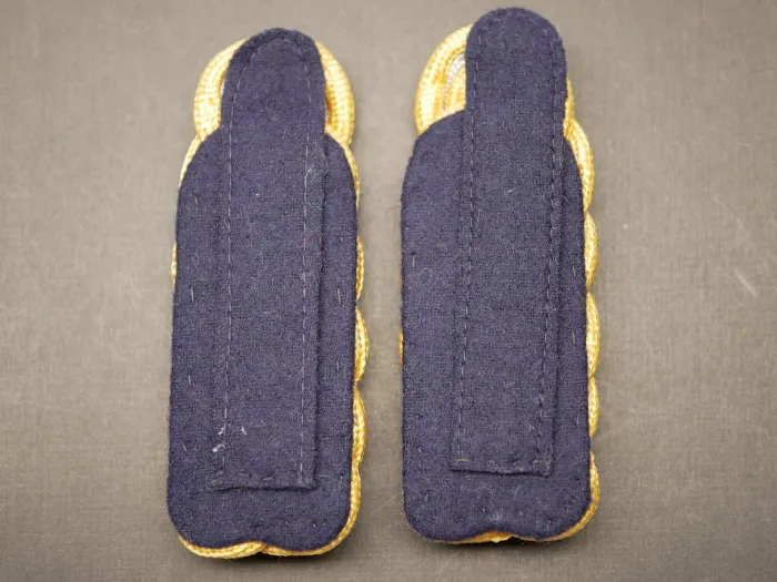 Paar Schulterklappen / Schulterstücke Marine Armeegeneral Flottenadmiral für die Uniform der NVA DDR