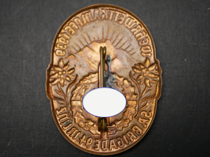 Badge – 1939 Military Competitions, SA Brigade 94 in Linz