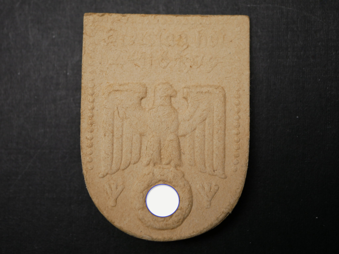Badge – Hof District Assembly 1939, cardboard