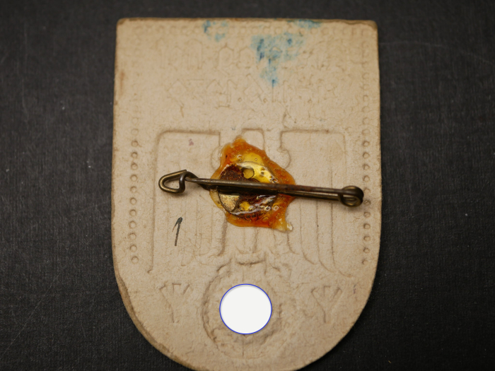 Badge – Hof District Assembly 1939, cardboard