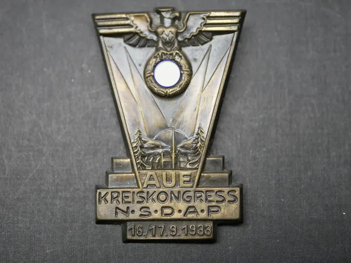 Abzeichen - Kreiskongress NSDAP 1933 in Aue