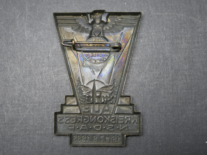 Badge – 1933 NSDAP District Congress in Aue