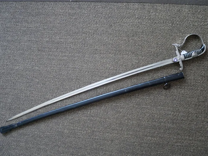 Wehrmacht Army Officer's Saber, "Prinz Eugen" Model, from the Eickhorn Solingen "Field Marshal" Series