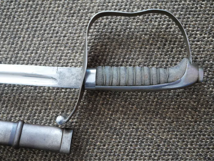 Infantry saber of unknown origin, likely Austrian or Württemberg