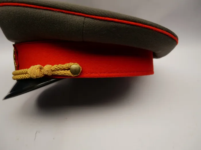 Schirmmütze General für LSK Landstreitkräfte / MfS Ministerium für Staatssicherheit von 1990