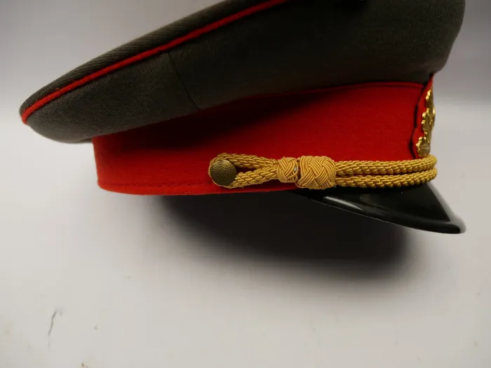 Schirmmütze General für LSK Landstreitkräfte / MfS Ministerium für Staatssicherheit von 1990