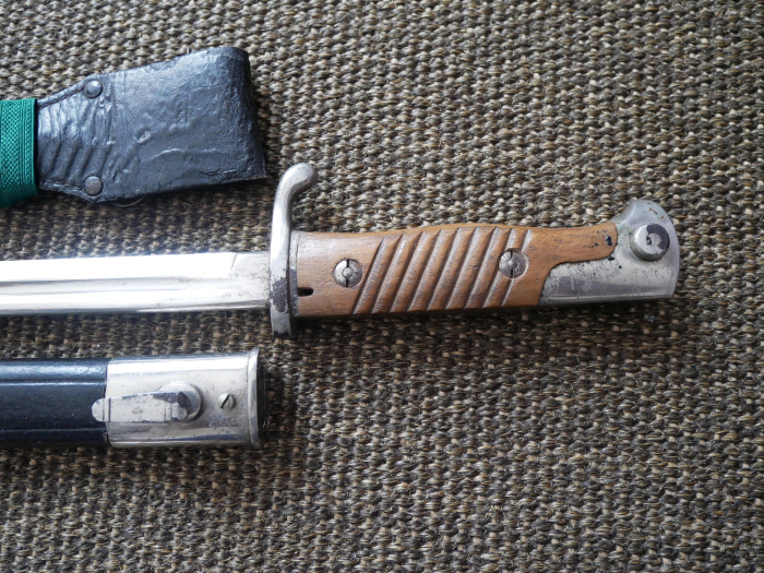 Bajonett - Infanterie Extra Seitengewehr M 98 lang, Eigentumsstück