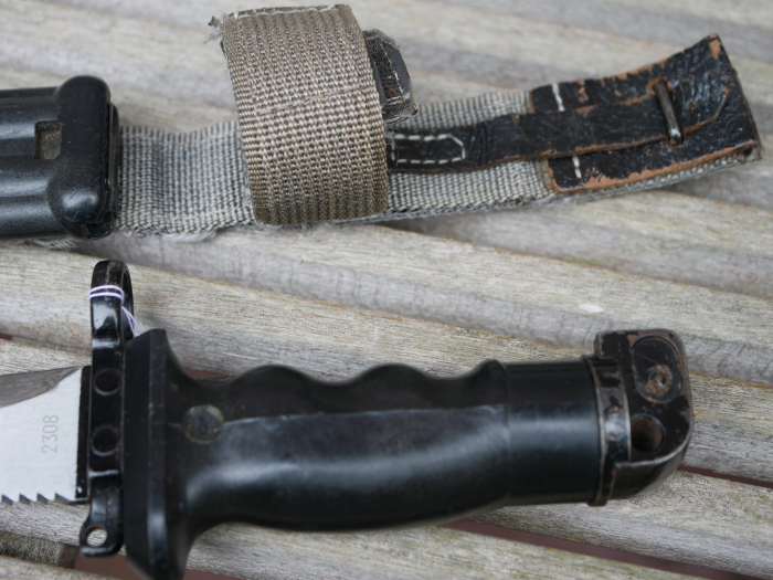 NVA Combat Knife KM87, matching numbers