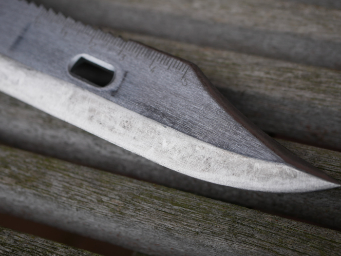 NVA Combat Knife KM87, matching numbers