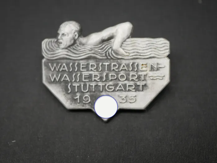 Abzeichen - Wasserstrassen-Wassersport Stuttgart 1935
