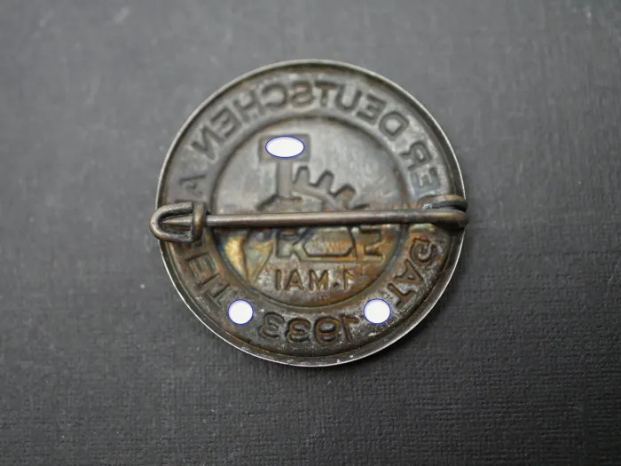 Badge – May 1st, German Labor Day 1933