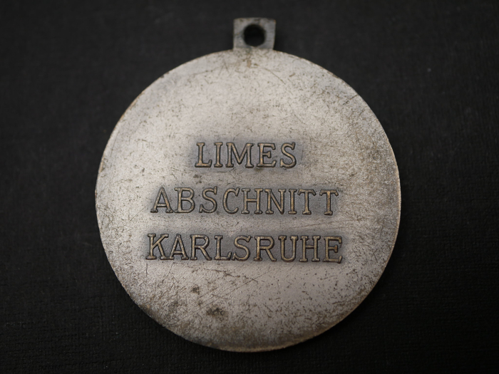Medaille - Westbau 1938 - Julius Berger Tiefbau AG - Limes Abschnitt Karlsruhe
