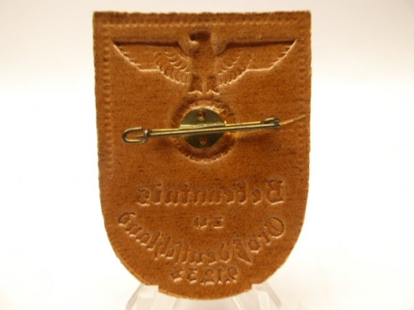 Conference badge Confession to Greater Germany 1938