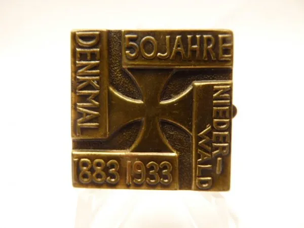 Conference badge Niederwald monument 1883 - 1933