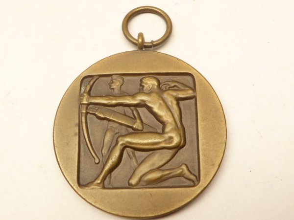 Medaille SS Vergleich und Preisschiessen 1934 Sturmbann R IV/119