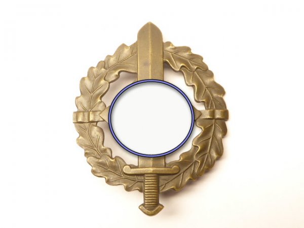 SA sports badge in bronze