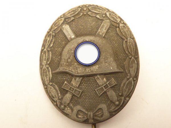 VWA wound badge in silver, manufacturer L 14