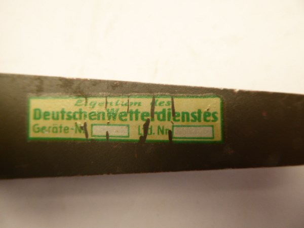 Wolkenspiegel / Nephoskop mit Wiege der Deutschen Luftwaffe, Hersteller R. Fuess in Berlin Steglitz