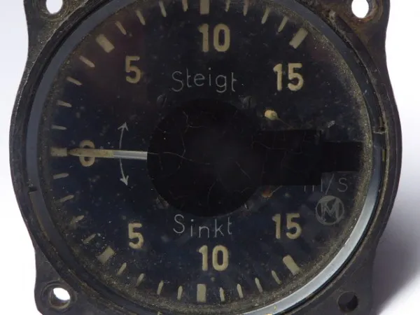 WW2 Luftwaffe - Variometer Fl 22384 oeq - Balda-Werk, Dresden