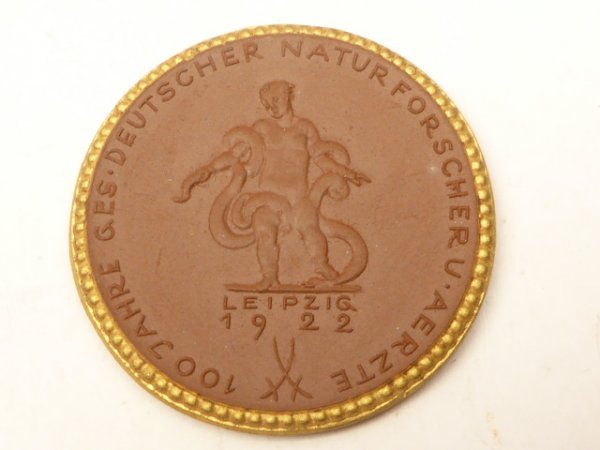 Meissen Medaille - 100 Jahre Ges. Deutscher Naturforscher und Aerzte. 1922