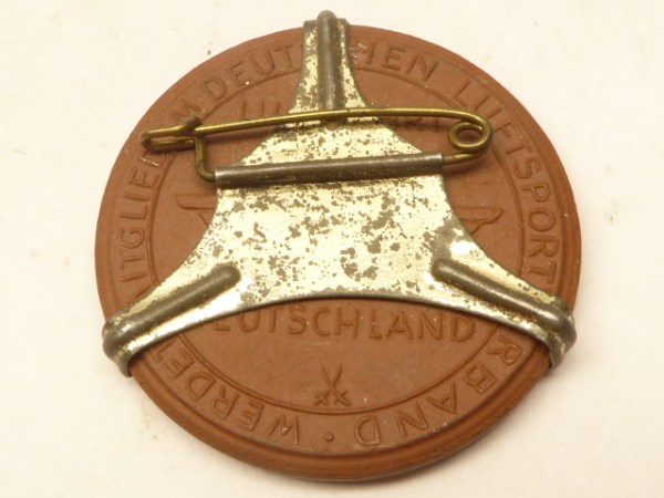Tagungsabzeichen Grossflugtag Dresden - Heller 1935