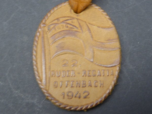 Tinnie - 22nd rowing regatta Offenbach 1942, 1st victory in a four